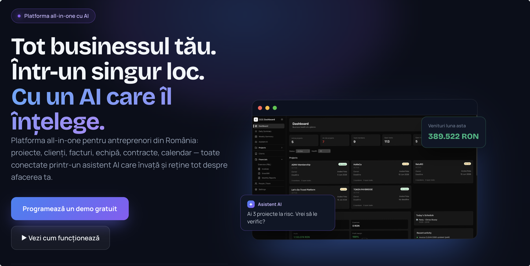 Firmio: cifrele firmei într-o singură aplicație